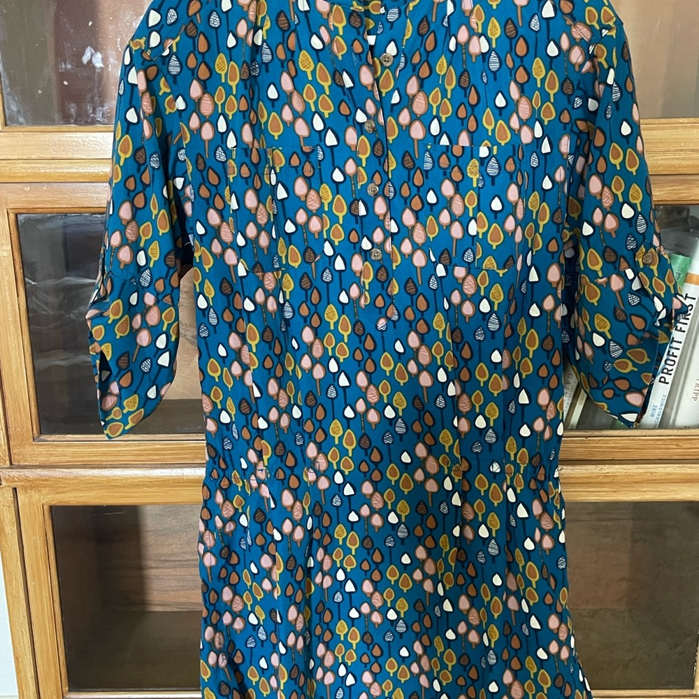 Fossil Patterned Dress
